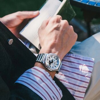 Casio G-shock Gm-2100ym-8adr Erkek Kol Saati Gri