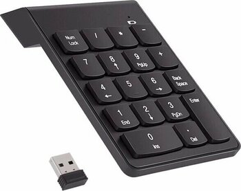 Alfalink Al-2021 Siyah Usb Kablosuz Numeric Standart Klavye