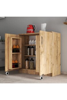 Tanmob Küçük Boy 2 Kapılı Erzak Dolabı Erc0202