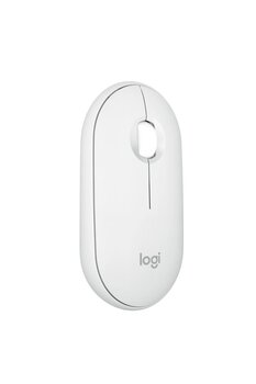 logitech M350s Pebble 2 Bluetooth Kablosuz Sessiz Kompakt Mouse, Beyaz 910-007013