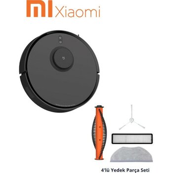 Xiaomi Robot Vacuum S10T Saç Dolanmasını Önleyen Patentli Fırça Teknolojisi 8000 Pa Yüksek Emiş Gücü Yedek Setli