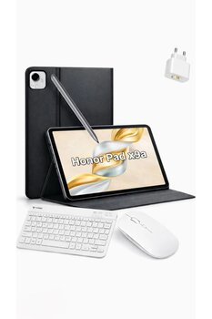 HONOR Pad X9a 8gb 256gb 11.5 inç Gri Tablet+(KALEM ORJ)+KILIF+CAM+BAŞLIK KLAVYE+MOUSE TÜRKİYE GARANTİLİ