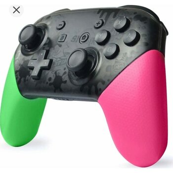 Nintendo Switch Pro Controller Splatoon 2 Edition - Yeşil - Pembe