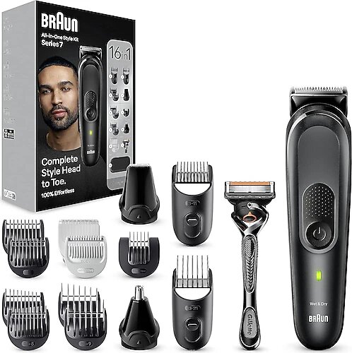 Braun Series 7 MGK7470 16'sı 1 Arada Erkek Bakım Kiti