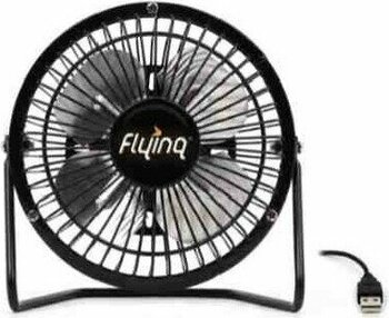 Flying Pervaneli Masa Üstü Metal Fan Vantilatör MS-54 - Siyah