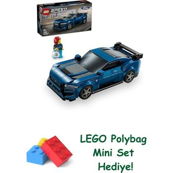 LEGO Speed Champions Ford Mustang Dark Horse Spor Araba 76920 + Polybag