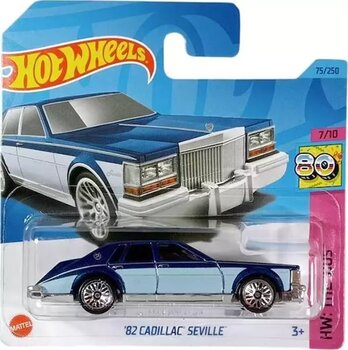 Hot Wheels - '82 Cadillac Seville - Mavi (1/64)