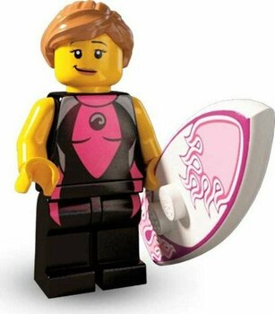 LEGO Minifigür 8804 - Seri 4 - Surfer Girl