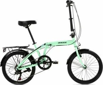 Bisan Twin-S Mint Yeşil-Siyah Katlanır Bisiklet
