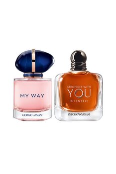 Giorgio Armani My Way EDP 30 ml & Stronger With You Intensely 30 ml Parfüm Seti 7829999999257