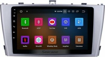 Avgo Toyota Avensıs 2009-2015 Multimedya Navigasyon Usb Kamera Carplayer 4 Ram