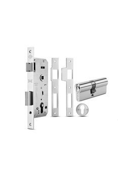 Kale 152 R45 Nikel Silindirli Daire Kilidi