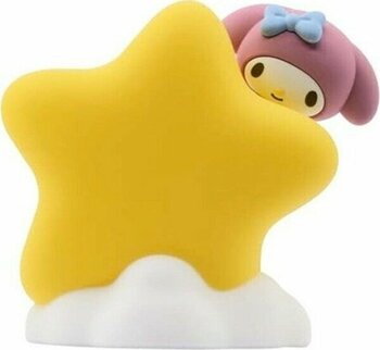 Hello Kitty Gece Lambası Yıldız Işığı Serisi, 9 cm LED Yume Toys - Pembe