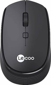 Lecoo WS202 Siyah Optik Kablosuz Mouse