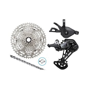 Shimano Deore M6100 1x12-speed Upgrade Kit 10-51 Göstergesiz Kelepçeli Siyah