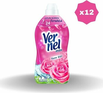Vernel Max Taze Gül 1440 ml - (12 Adet) - 1,4 lt
