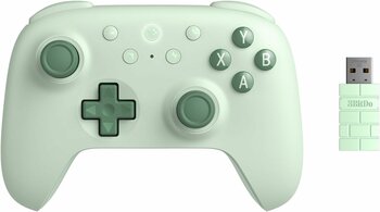8BitDo Ultimate 2C Wireless Controller for Windows PC and Android, with 1000 Hz Polling Rate, Hall Effect Joysticks and Triggers, and Remappable L4/R4 Bumpers (Green)