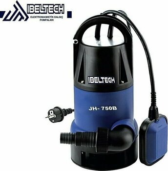 İbeltech Qsb750 750w 1 Hp Plastik Gövdeli Kirli Ve Temiz Su Dalgıç Pompası