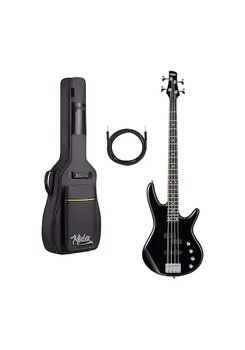 Midex Mbg400 Bag Üst Segment Profesyonel Bas Gitar 4 Telli Softcase Gigbag Ve Kablo Dahil
