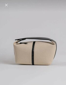 Paradise KADIN KANVAS ARCHİ MİNİ BAG KREM-SİYAH ÇANTA X Beden