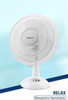 GOLDMASTER Relax 12 inch 40 Watt Masaüstü Vantilatör