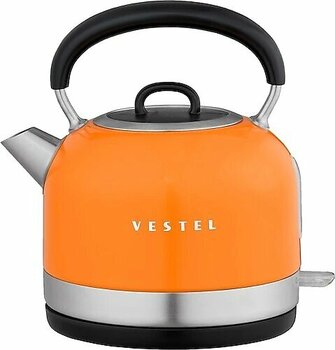 Vestel RETRO 2200 W Çelik 1 L Turuncu Kettle