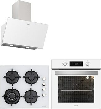 Sılverlıne Ankastre Set (BO6504W01-3457 SOHO-CS5429W01) - Beyaz