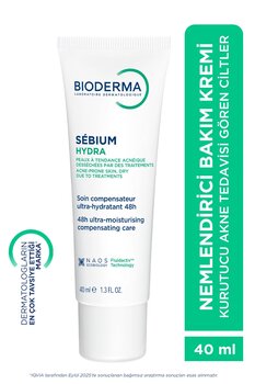 Bioderma Sebium Hydra Seramid İçeren Yatıştırıcı, Kurutucu Akne Tedavisi Yoğun Nemlendirici Bakım Kremi 40 ML