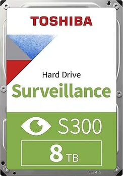 Toshiba S300 8 TB 7200 RPM Harddisk