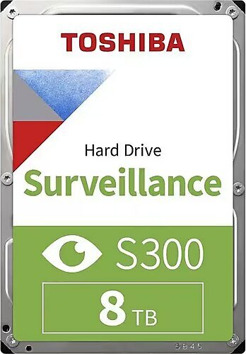 Toshiba S300 8 TB 7200 RPM Harddisk
