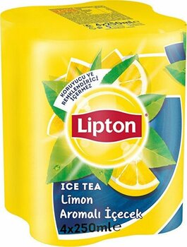 Lipton Ice Tea Limon 250 Ml x 4 Adet