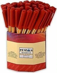 Pensan 1010 Ofispen 60'lı Kutu Tükenmez Kalem Kırmızı
