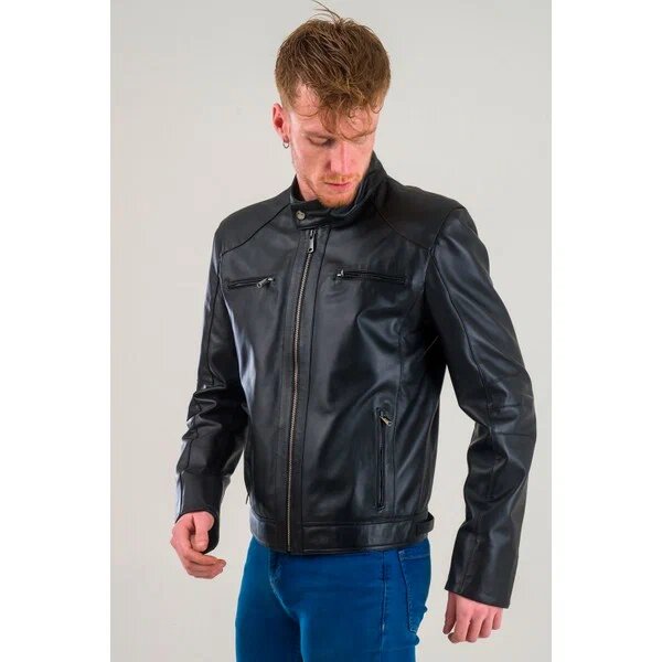 Ata Leather A-500 Siyah Hakiki Deri 4XL Ceket