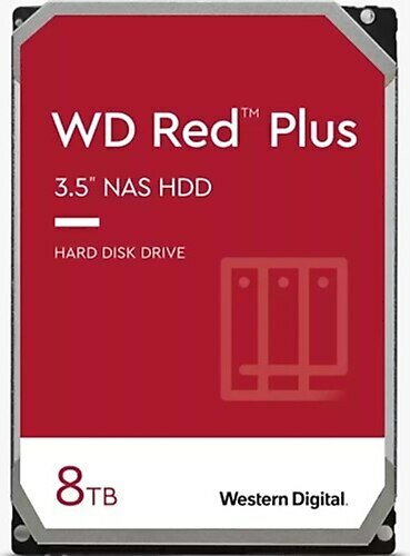 Western Digital Red Plus WD80EFZZ 8 TB 5640 RPM Harddisk