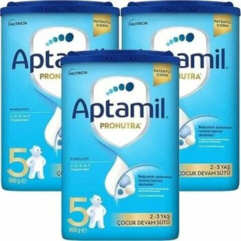 Aptamil 5 Pronutra 800 gr 3 Adet 2 Yaş+ Akıllı Kutu Devam Sütü