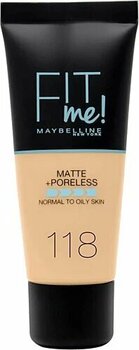 Maybelline Fit Me Matte & Poreless 118 Nude Fondöten