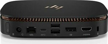 Hp Elite Slice I3-6100T Usff Intel Core I3 16GB 256GB SSD Windows 10 Pro Mini Pc Black