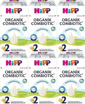 Hipp Organik Combiotic 2 Devam Sütü 600 gr 6 Adet