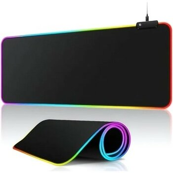Büyük Boy Rgb LED Oyun Mouse Pad, 80X30 cm - Ahşap