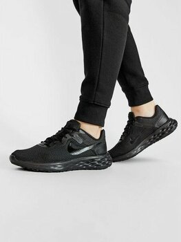 Nike Revolution 6 Nn Erkek Yürüyüş Koşu Ayakkabı DC3728-001-SIYAH - Siyah - 42