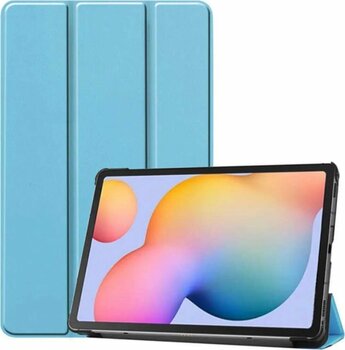 Nezih Case Smart Cover Standlı Mavi Samsung Galaxy Tab S6 Lite P610 Uyumlu Pu Deri Tablet Kılıfı