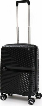 Elatae Exclusive Pro Polipropilen Kabin Boy Kırılmaz Valiz 5239 - Siyah