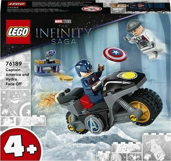 LEGO Kaptan Amerika ve Hydra Karşılaşması 76189 49 Parça 4 Yaş ve Üzeri Marvel Tema Yapım Seti