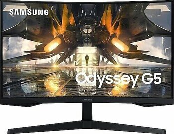 Samsung Odyssey G5 LS27AG550EUXUF 27" 1 ms 2K Curved 165 Hz Oyuncu Monitörü