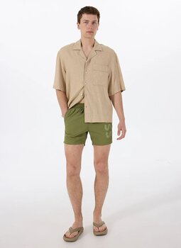 BOSS Haki Erkek Şort Mayo Octopus L 15504841