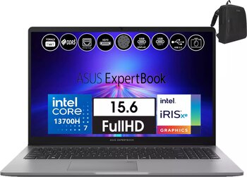 Asus Expertbook P1 P1503 Intel Core I7-13700H 16GB Ddr5 512GB SSD WINDOWS11PRO 15.6 Fhd EXP1503CVAI716512S0W07+ZETTAÇNT