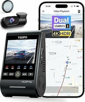 Viofo A229 Pro 2 Kameralı Araç Kamerası Seti