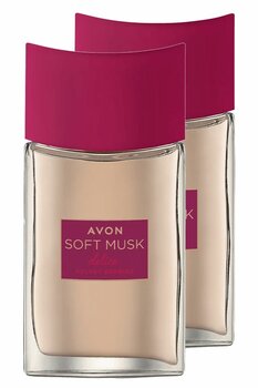 AVON Soft Musk Delice Velvet Berries Kadın Parfüm Edt 50 Ml. İkili Set