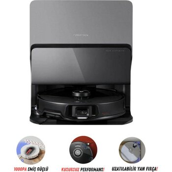 Roborock S8 Yeni Seri 10000PA Çekim Gücü Hepa Filtreli | Ekstra Kenar Paspaslama Sistemi | Ultra Donanımlı Premium Akıllı Robot Süpürge | Onerous M...