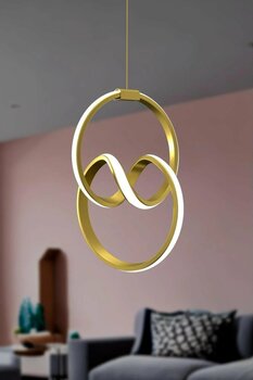 Rarossa Emily Eskitme Tekli Sarkıt Led Beyaz Işık Ultra Ledli Salon Mutfak Oda Hol Ledli Avize